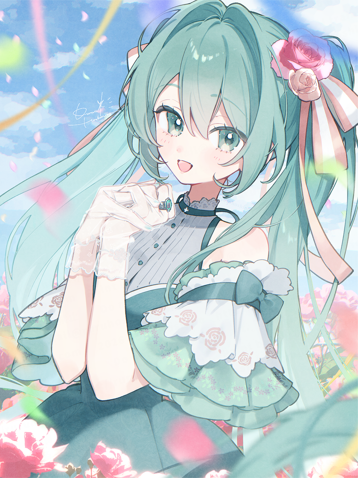初音ミク　誕生日イラスト 2026